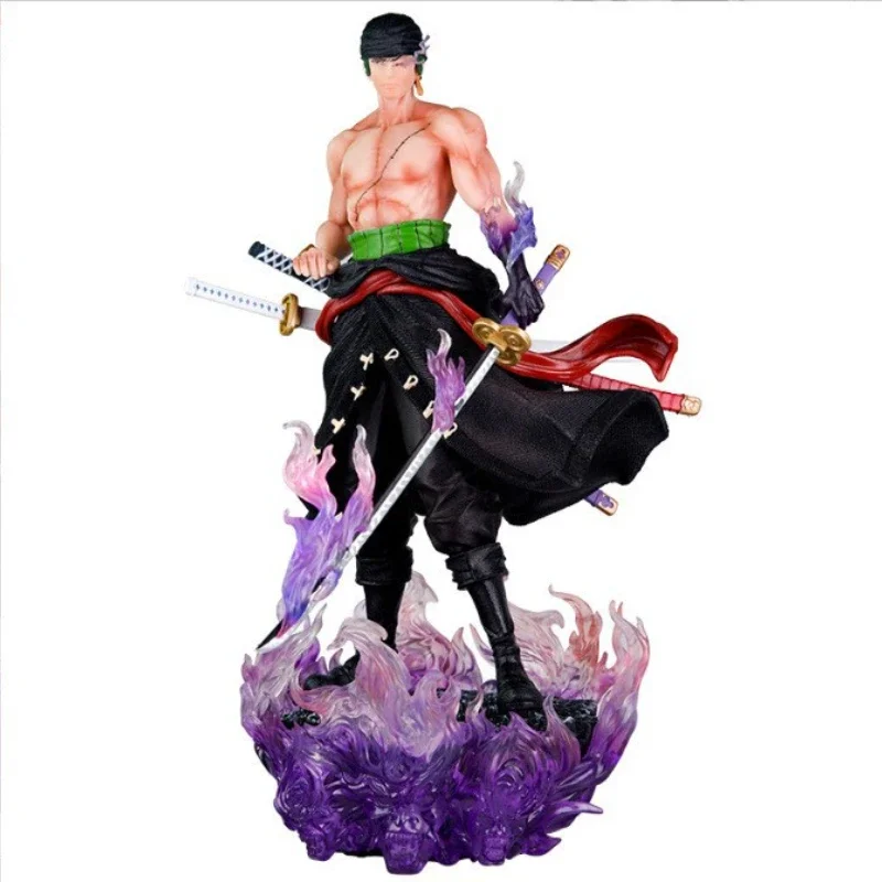 In Stock One Piece GK Torch Enma Zoro Anime Statue Model Ornament Boxed Figure  Anime Figures