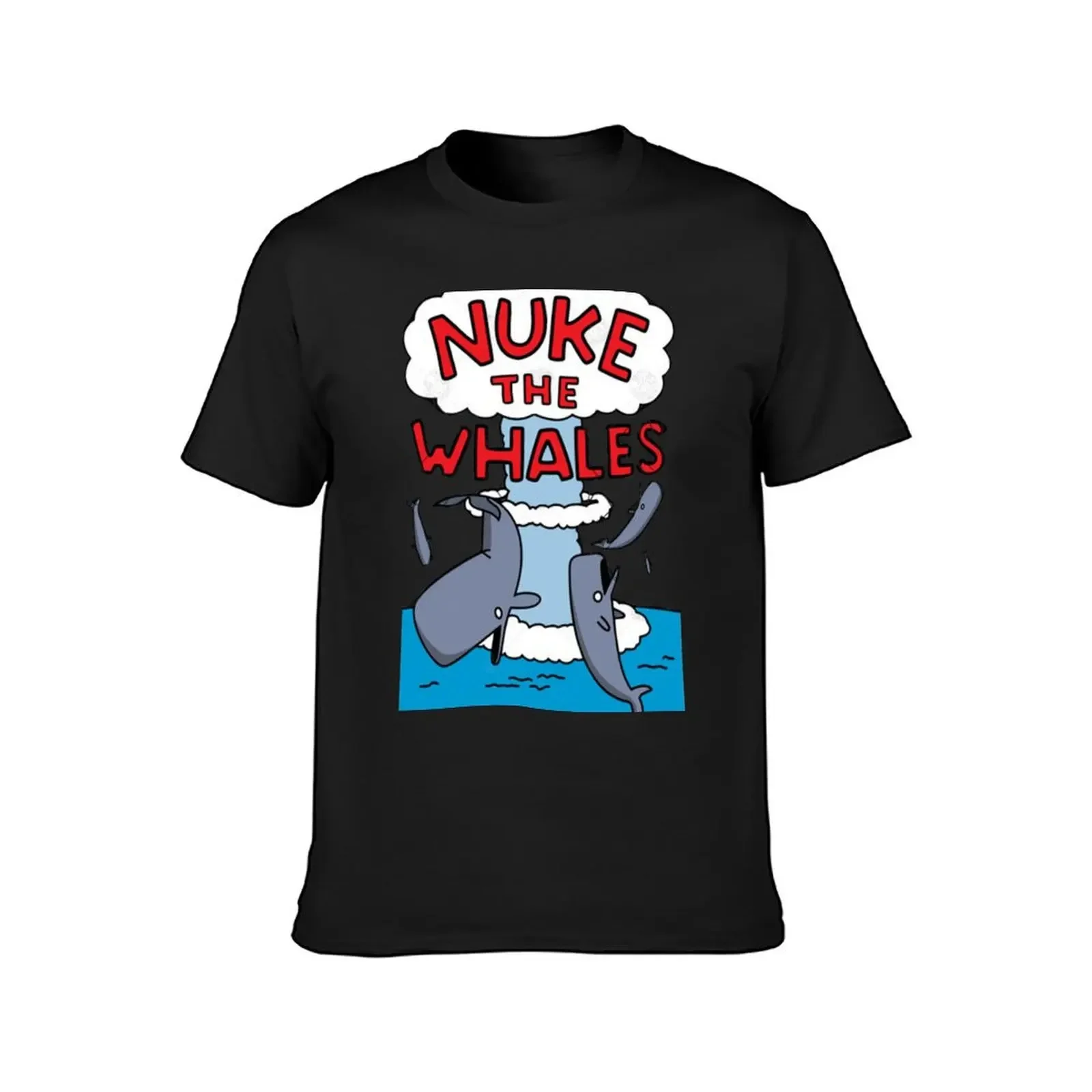 Nuke The Whales T-Shirt tops customs design your own tee shirts for men