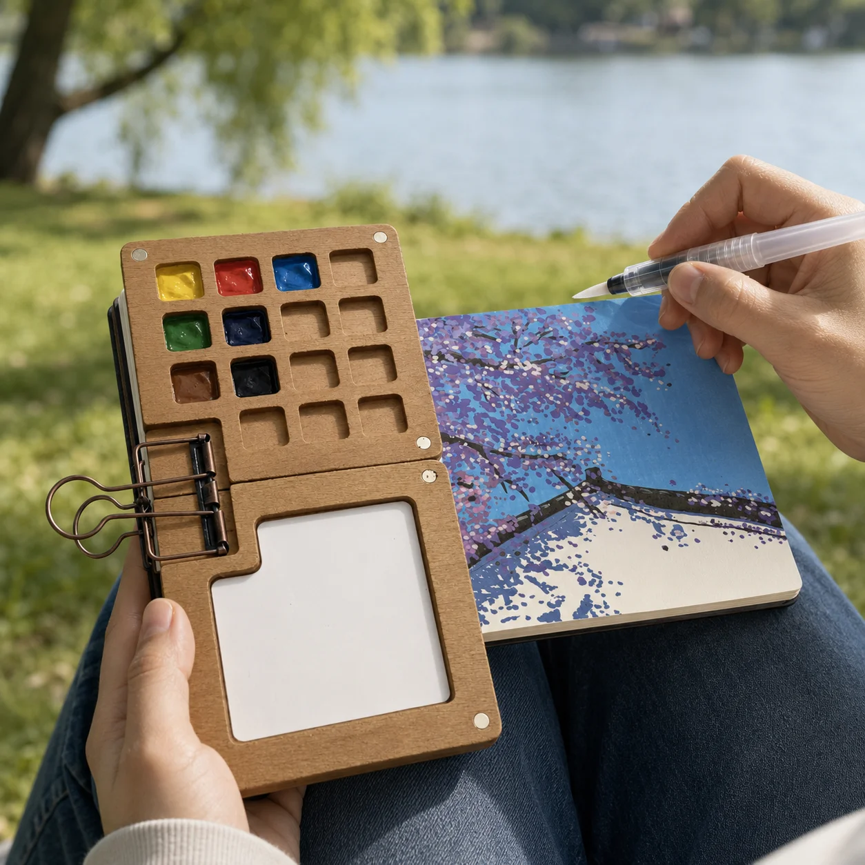 Best Portable Watercolor Sets for Travel and Outdoor Sketching