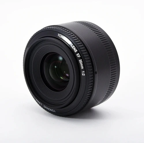 Yongnuo 35mm Lens YN35mm F2 lens Wide-angle Large Aperture Fixed Auto Focus Lens For canon Nikon Camera