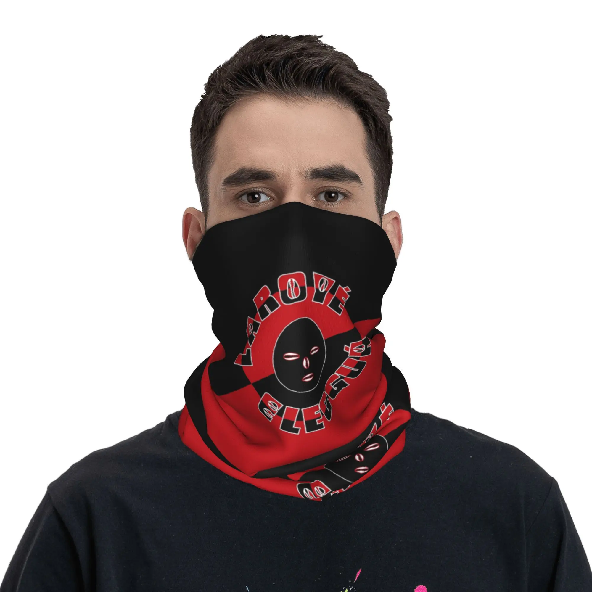 Eleggua Bandana Capa de Pescoço Estampado Envoltório Cachecol Quente Tiara Esportes ao Ar Livre Unissex Adulto À Prova de Vento