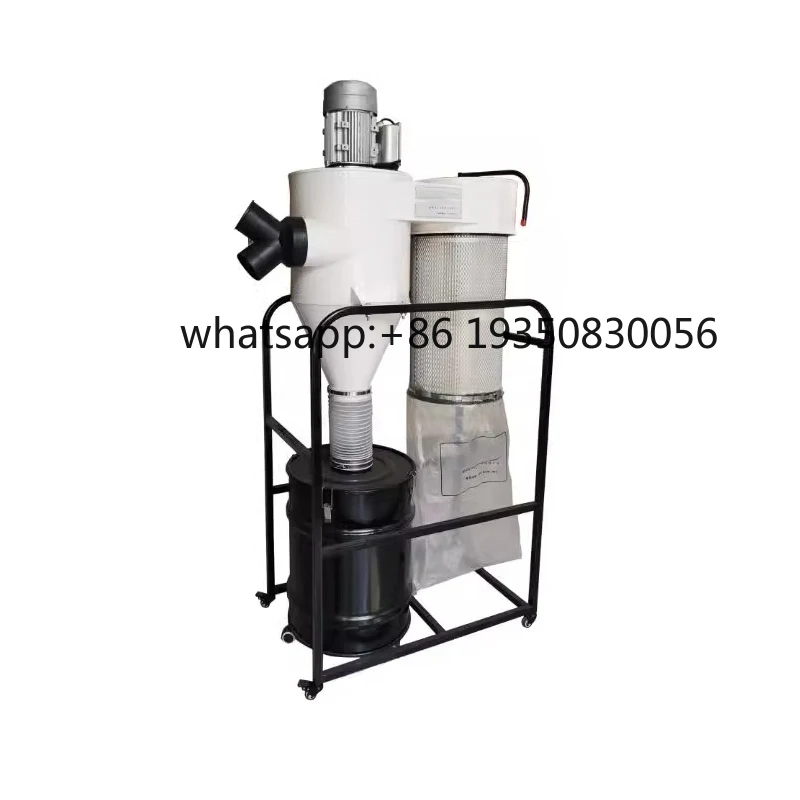 

STR 1.5KW 2.2KW 3KW Industrial Silent Hepa Filter Vacuum Dust Cleaner Machine Woodworking Dust Collector Cyclone