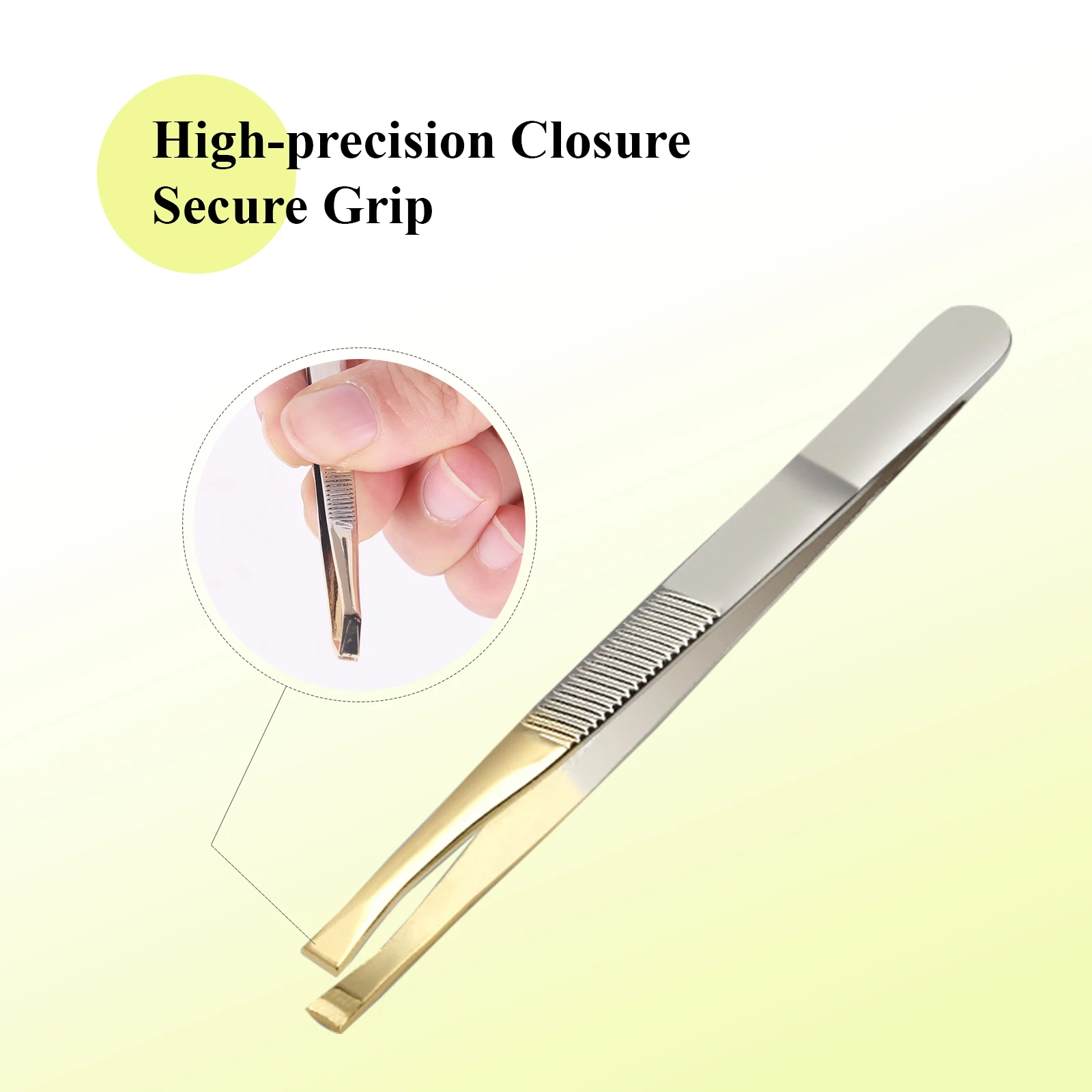 Herramientas de maquillaje Pinzas para pestañas DIY Pinzas para cejas Pinza para el cabello