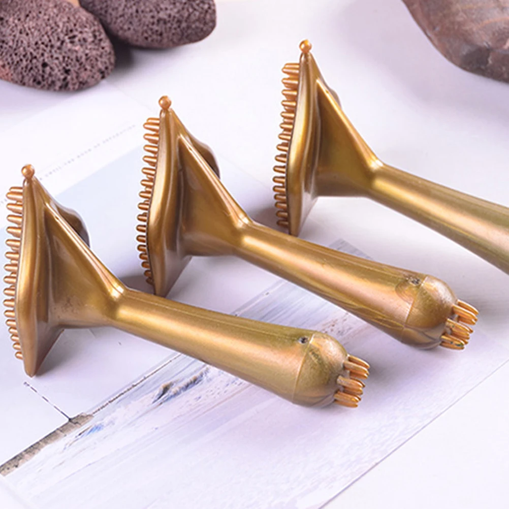 

3Pcs Magnetic Massage Brush Handheld Acupoint Body Massager Tool Portable Household Massaging Brush for Abdomen Muscle Relax