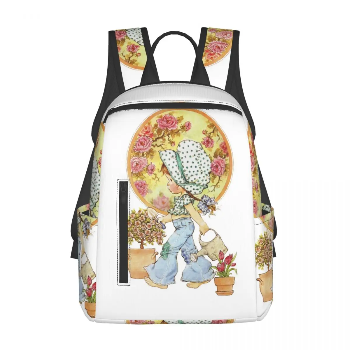 

Sarah Kay Swing Girl Backpack Daypack Large Capacity Kids BookBag School Bag Shoulder Bags for Men Women