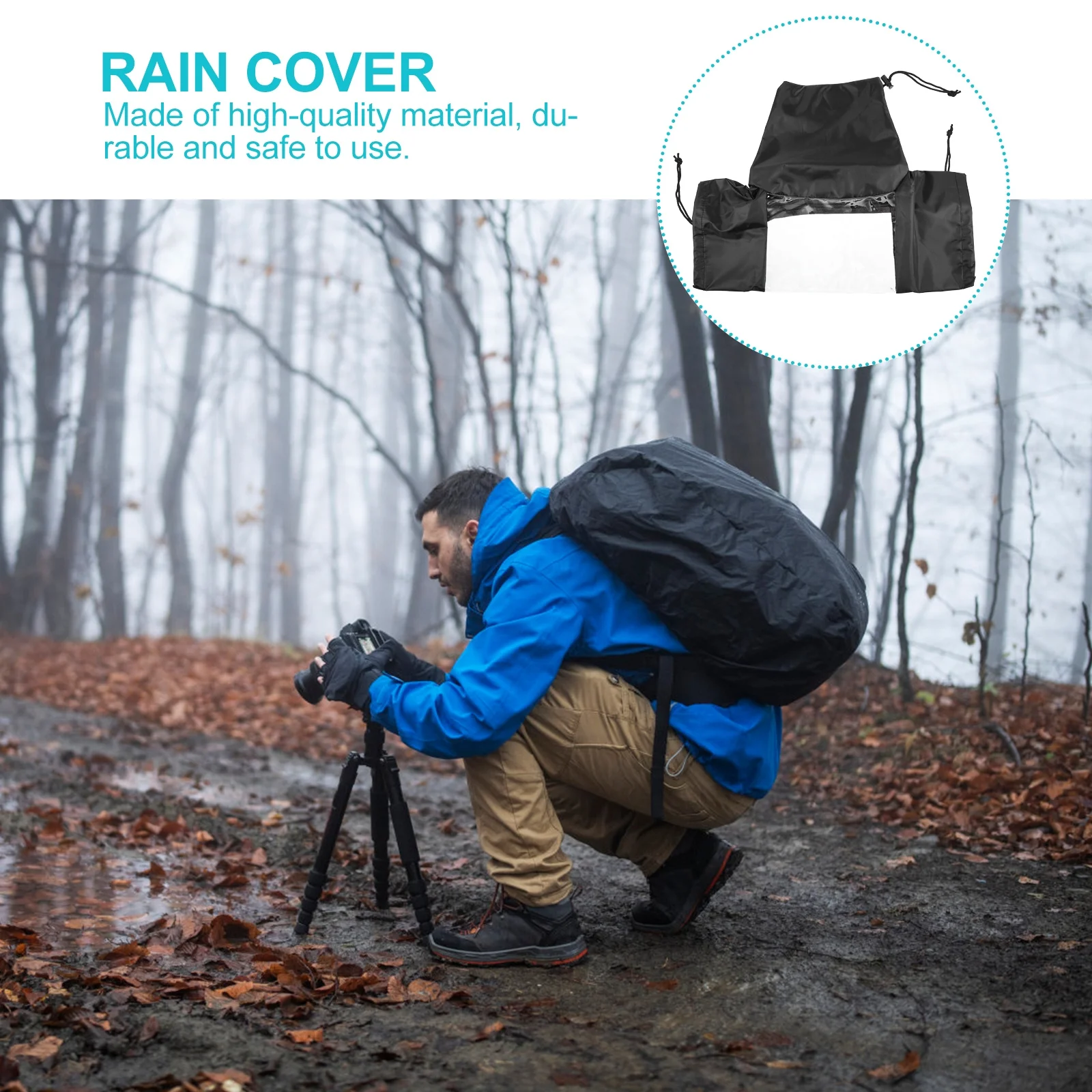 

Rain Cover Waterproof Raincoat Camera Sleeves for Fashion Protectors Pvc Covers DSLR Cameras Digital