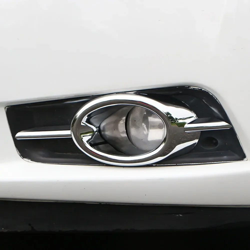 

Front Fog Light Lamp Cover Sticker Trim for Chevrolet Cruze 2009 - 2014 2Pcs ABS Chrome Car Styling Accessories
