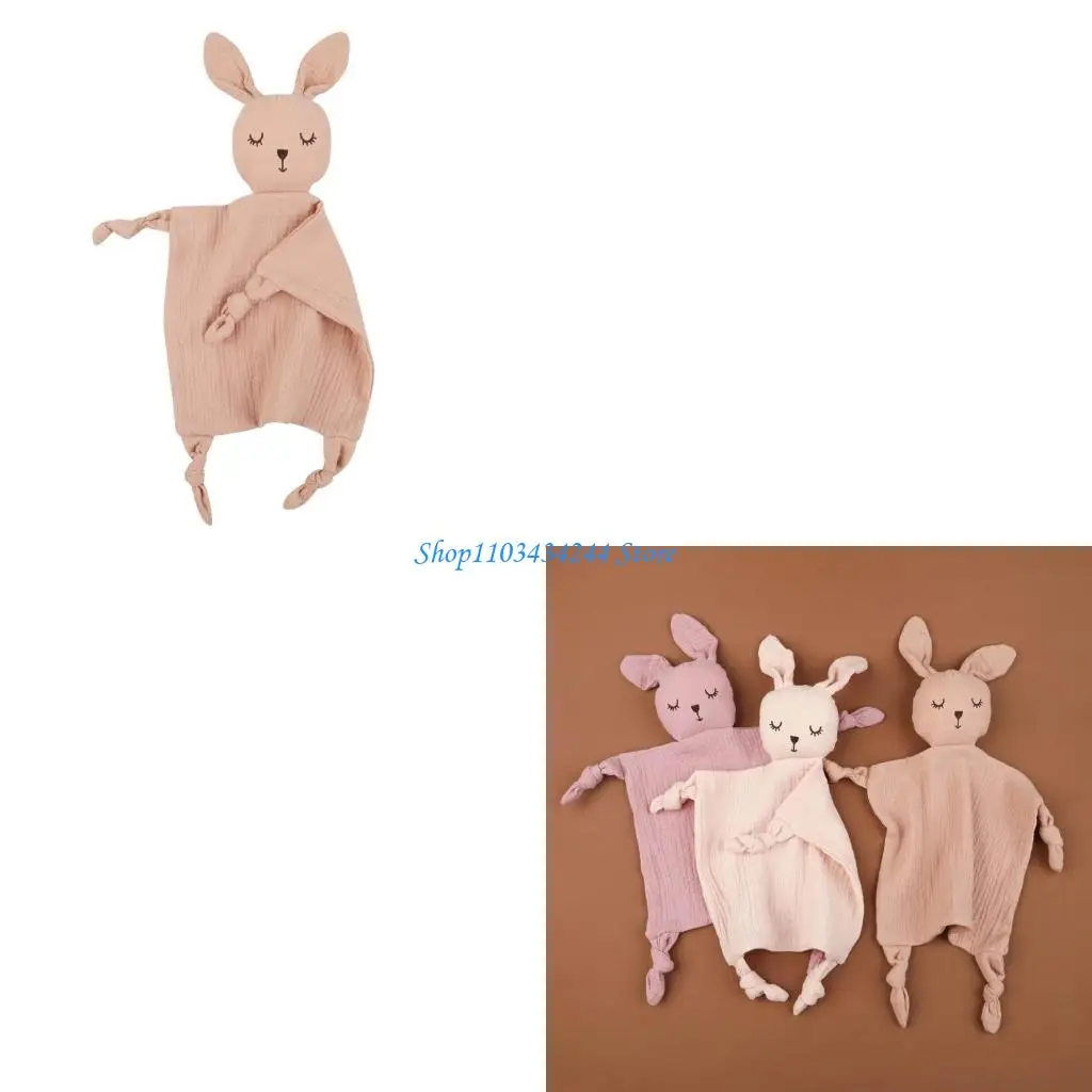 

Breathable Soother Doll Toy Infants Mood Soothing Bib for Sleep Travel Daily