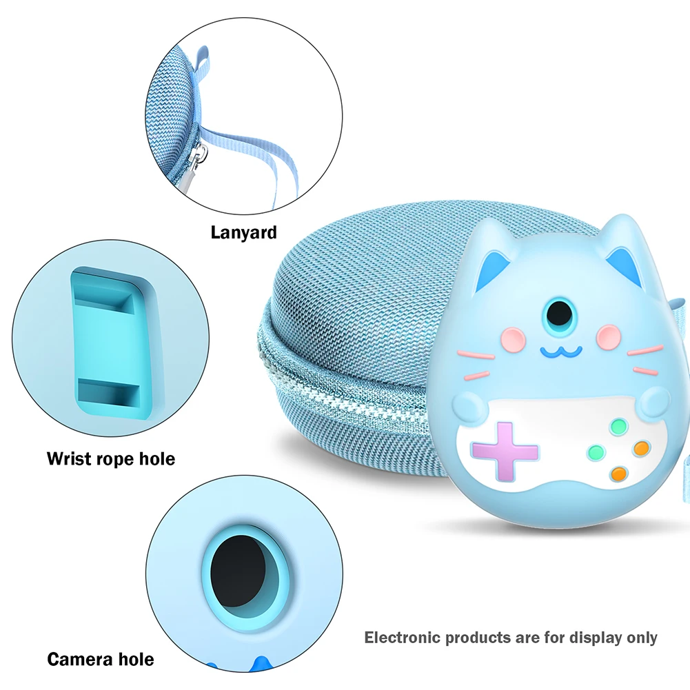 Silicone Cover Case for Tamagotchi Pix Cute Cartoon Protective Cover Storage Bag Carrying Box For Tamagotchi Pix Kids Toys Gifts