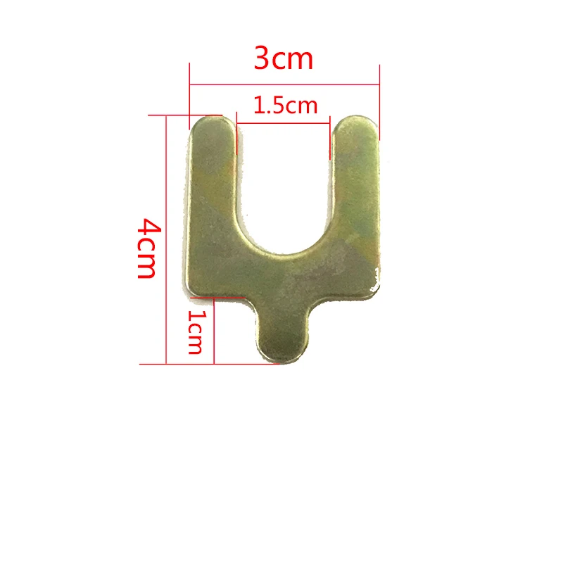 

Вставка регулировки U-образной прокладки для выравнивания четырех колес