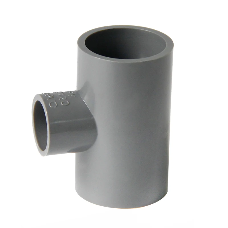

90-40mm grey pvc Reducing Tee