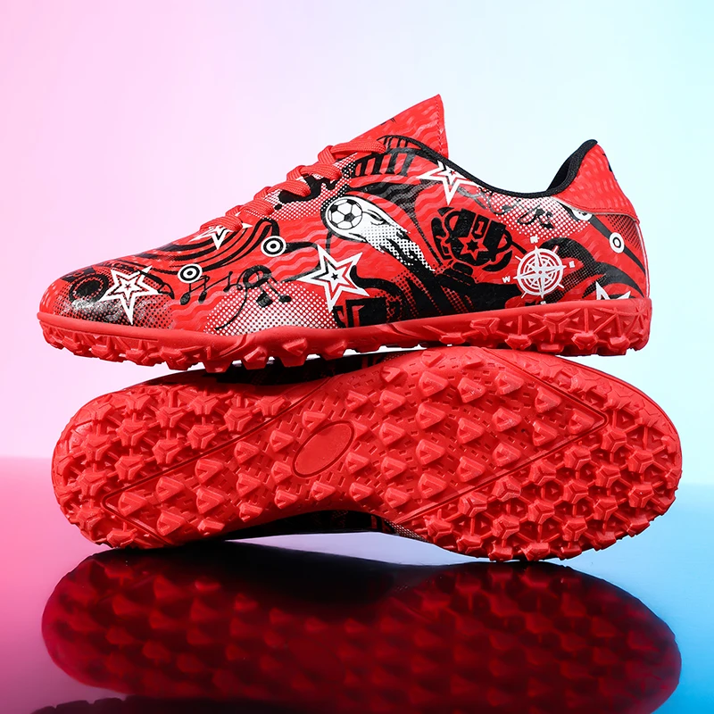 Quality Soccer Shoes Football Shoes for Men Soccer Cleats for Original Football Boots Unisex Futsal Shoes 31-44