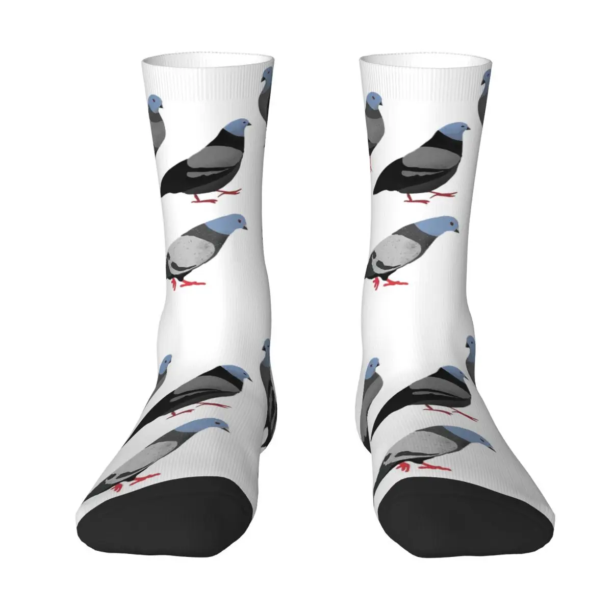 

Дизайн 33-голубиные носки Harajuku, высококачественные чулки, всесезонные длинные носки, аксессуары для мужчин и женщин, подарок на день рождения