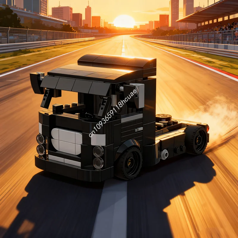 

315pcs MOC Truck City Champions Model Building Blocks Construction Assemble Christmas Gift DIY Education Toy Brick Kids Birthday