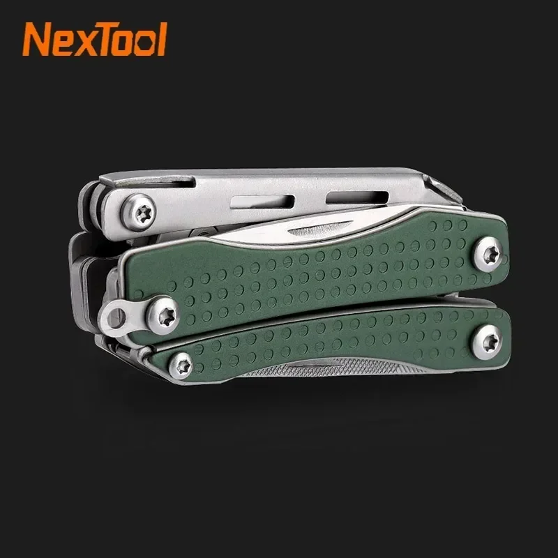 NexTool Mini Vlaggenschip 10-IN-1 Multifunctioneel Opvouwbaar EDC Handgereedschap Schroevendraaier Tang Flesopener Outdoor Camping MultiTool