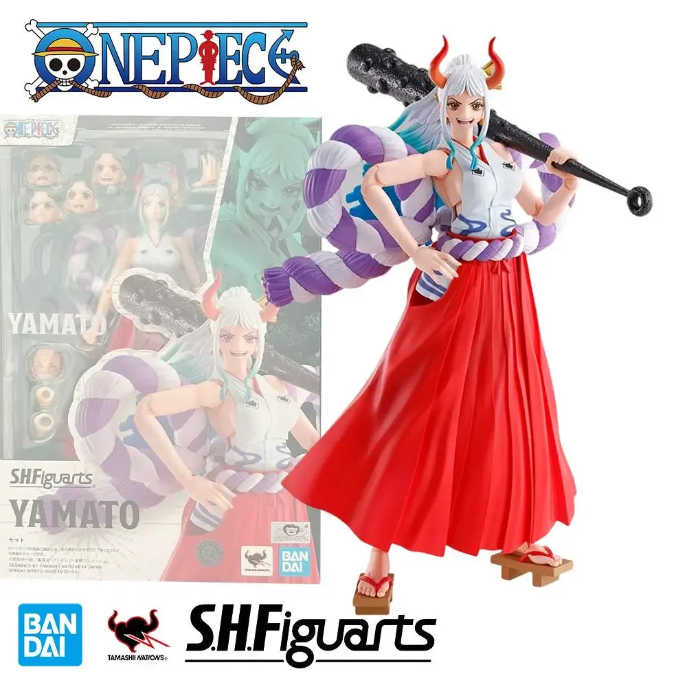 

Bandai Genuine One Piece YAMATO S.H.Figuarts YAMATO Kaidou's Daughter Anime Action Figure Toys Collectible Model Toy Gifts