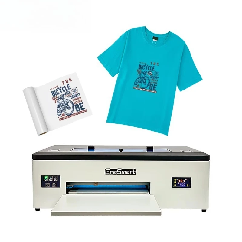 New  A3 Automatic Inkjet Printer 30cm DTF 1390&L1800 Canvas Printing Machine for All Textiles