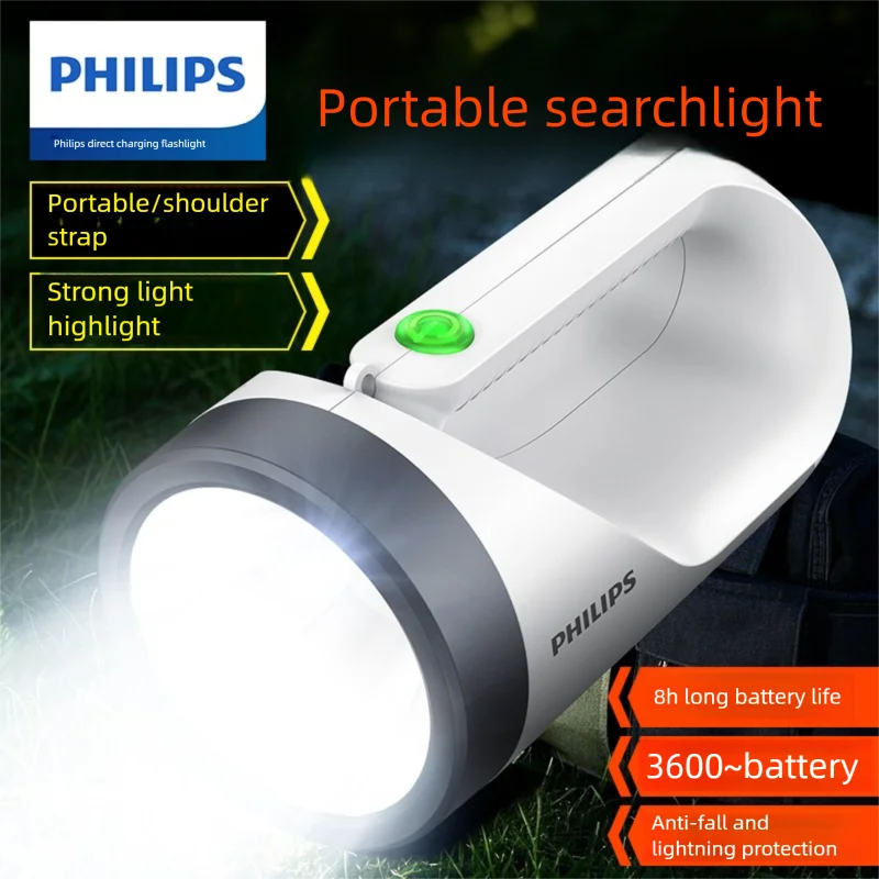 Philips nouvelle lampe de poche SFL3441 projecteur fort lampe de poche de survie portable à pression rapide pour l'extérieur, le sport Camping randonnée Philips nouvelle lampe de poche SFL3441 projecteur fort lampe de poche de survie portable à pression rapide pour l'extérieur, le sport Camping randonnée