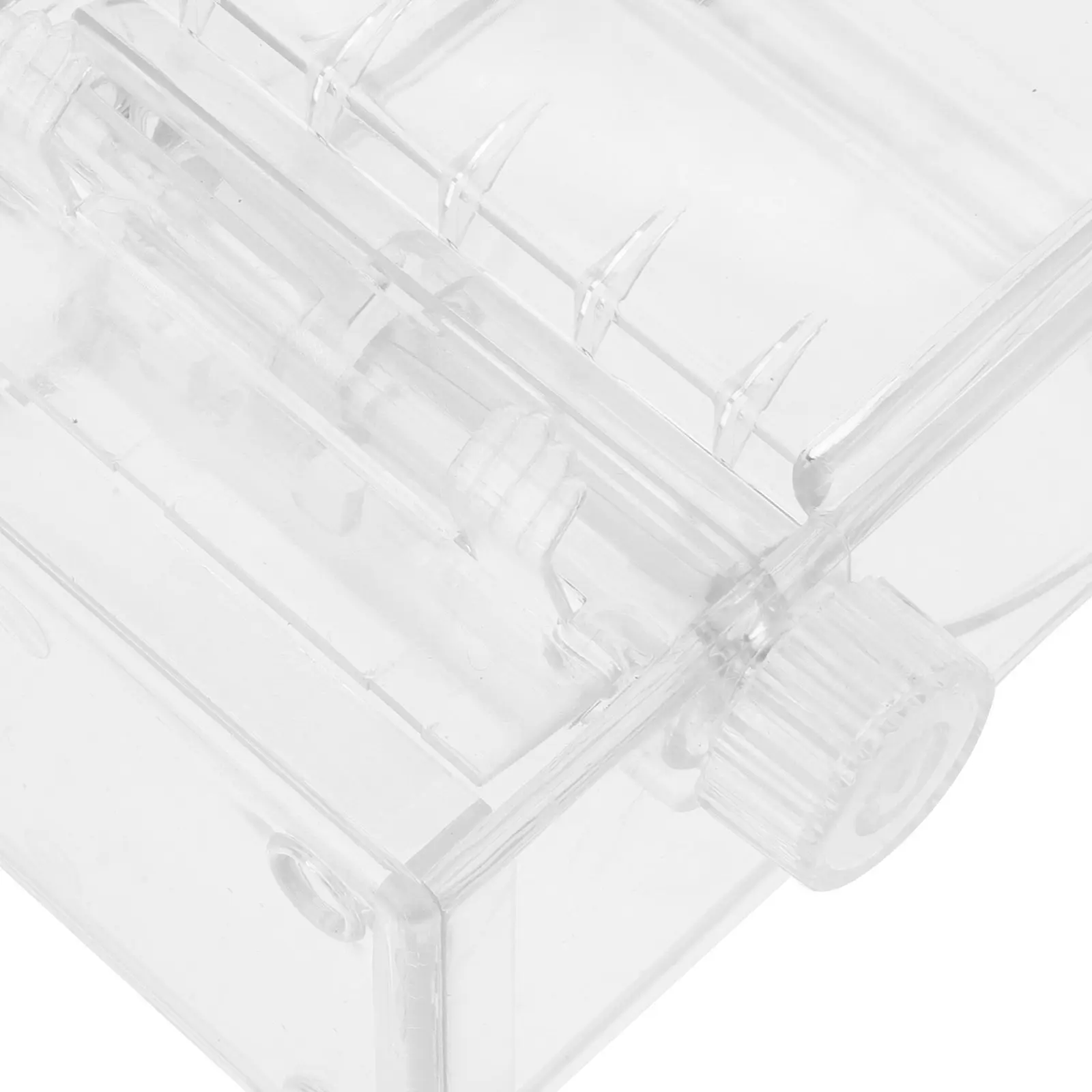 Automatic Toothpick Holder Transparent Small Compact Rotating Design for Home Restaurant Hotel Desktop Toothpick Dispenser
