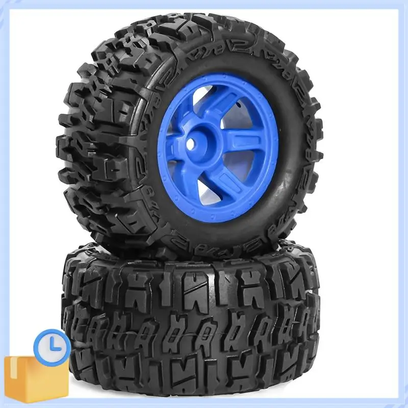 

ABTK-4Pcs 90Mm Rubber Tire Wheel Tyre For 1/14 1/16 1/18 RC Crawler Car Upgrade Parts Accessories