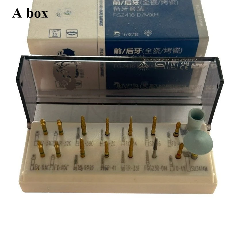 

Carving Needle Porcelain Veneer Tooth Preparation Set Anterior Posterior Teeth Porcelain Metal Inlay Dentistry Materials Needle