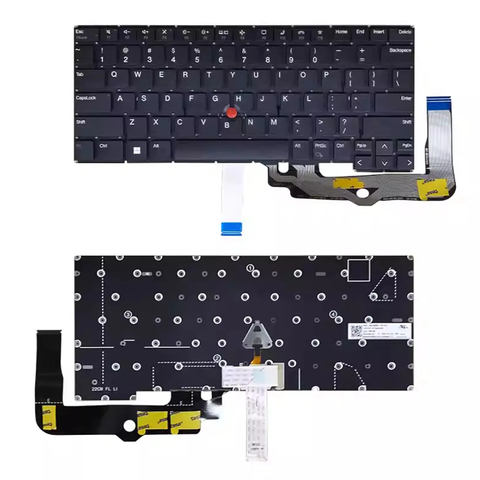 

Клавиатура для ноутбуков Lenovo Thinkpad T14p Gen1, NEO14, T14S Gen3/Gen4, R14 Gen5/Gen6, E14 Gen5/Gen6 (американская раскладка)
