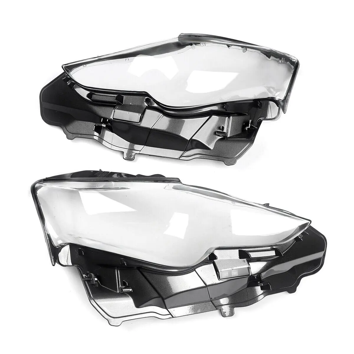 #68B Headlight Lens Cover,Left Car Head Light Lamp Shade Shell Lens Lampshade for Lexus (Transparent)