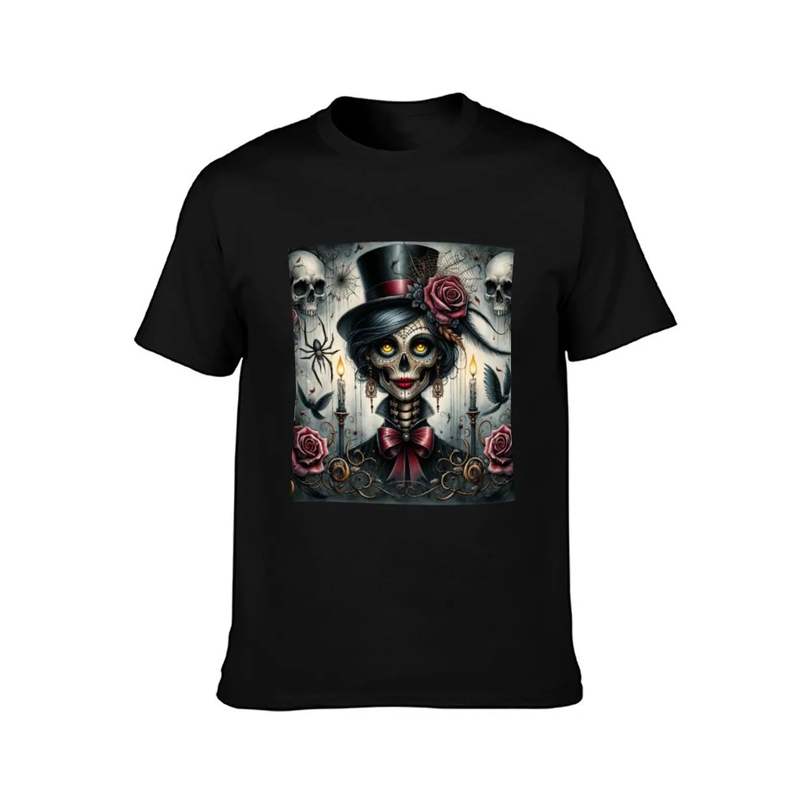 Abigail Gothic Doll Design T-Shirt tops graphic t shirts men t shirts