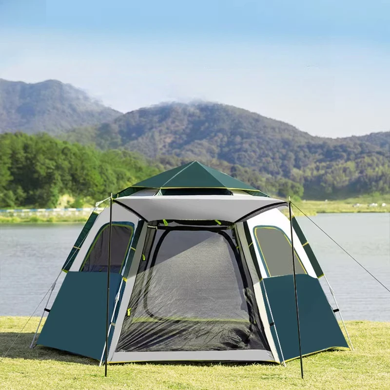

Light-Weight Automatic Camping Tent Windbreaker Folding Waterproof Camping Tent Sunshade Sleep Tentes De Voyage Outdoor Tools
