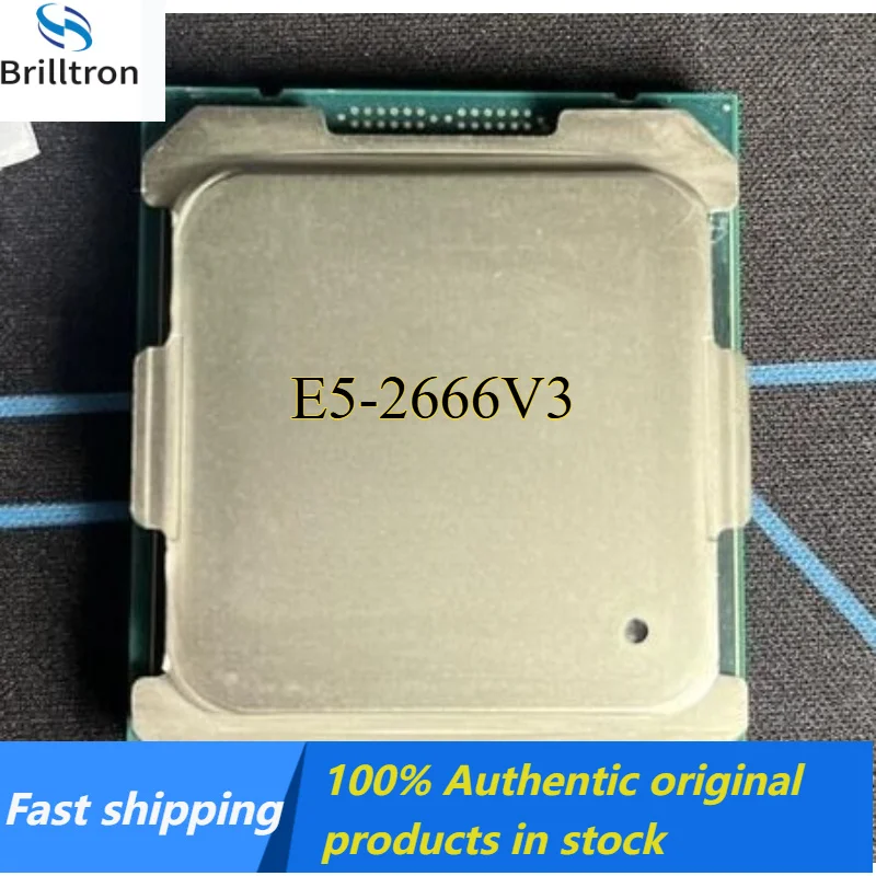 1PCS E5-2666V3 10 cores 20 threads 2.9GHz, in stock, fast shipping.