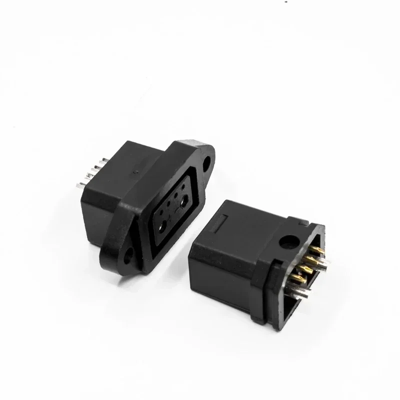 40A 2+4 Battery Connector High Current Electric Vehicles 6Pin Discharge Plug Male Female Electric Scooter Batteries Power Socket