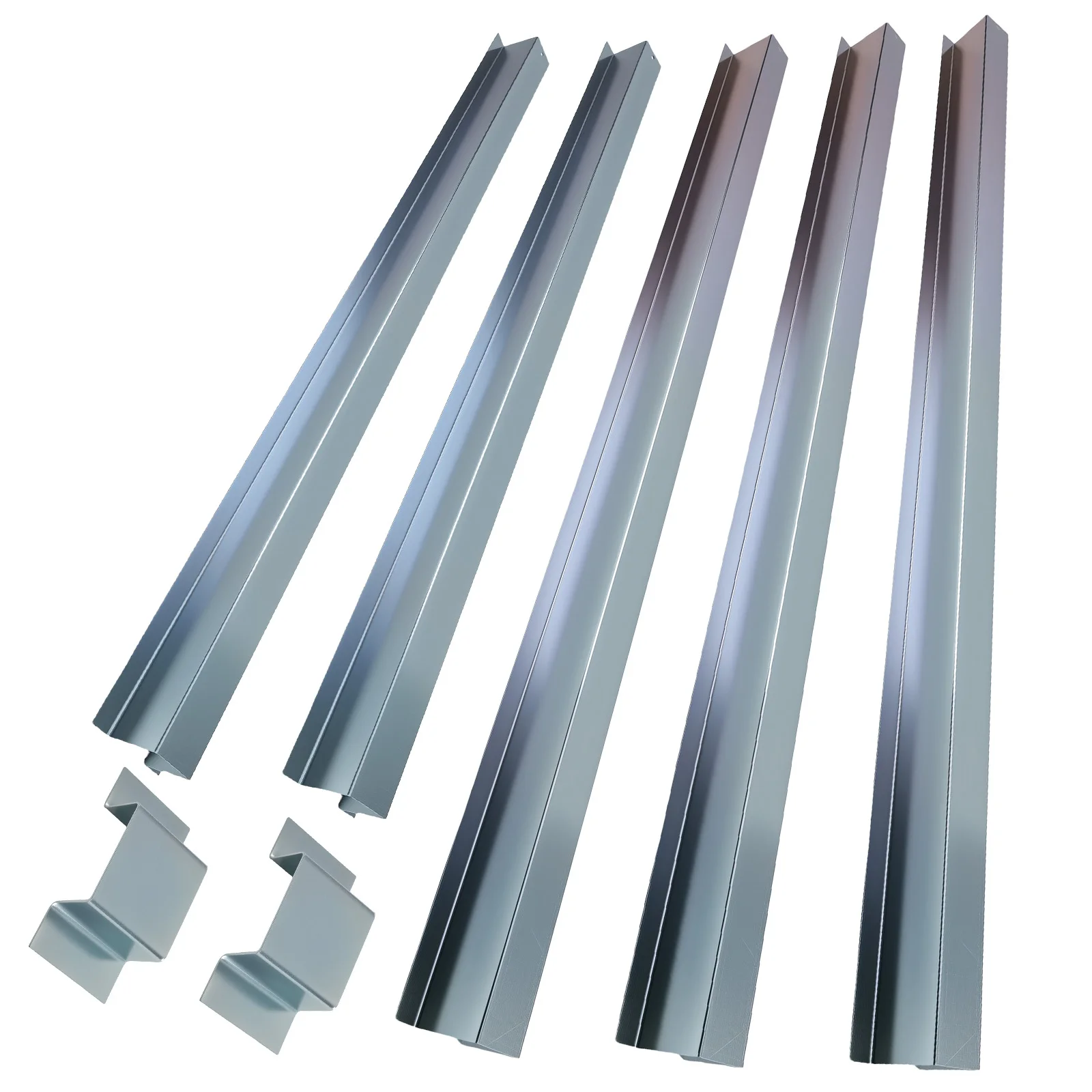 

Truck Bed Floor Support Crossmembers Set of 5 For Dodge Ram 1996-2016 2017