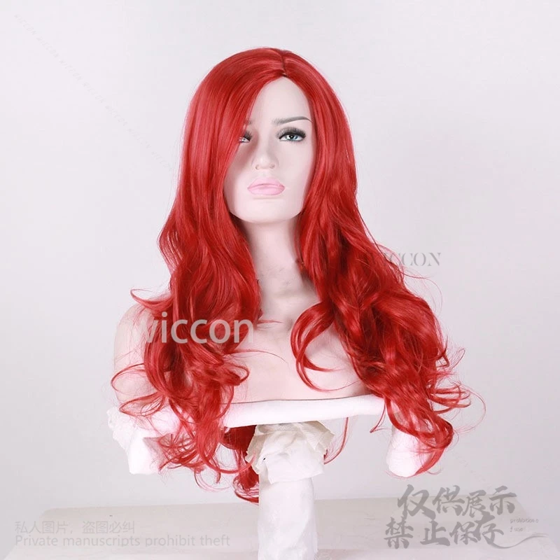 Anime Movie Anime Rohirrim Rings Hera Green Dress Costume and Lolita Red Wig For Woman Girl Halloween Christmas Cos Customized