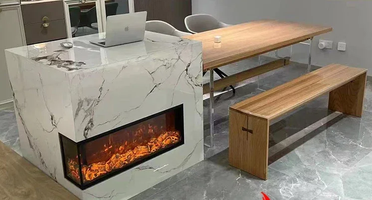 Personalização Rock Island Mesa De Jantar Separada, Mesa De Cozinha De Ilha Familiar Integrada, Pequeno Apartamento Minimalista, Mobília De Casa