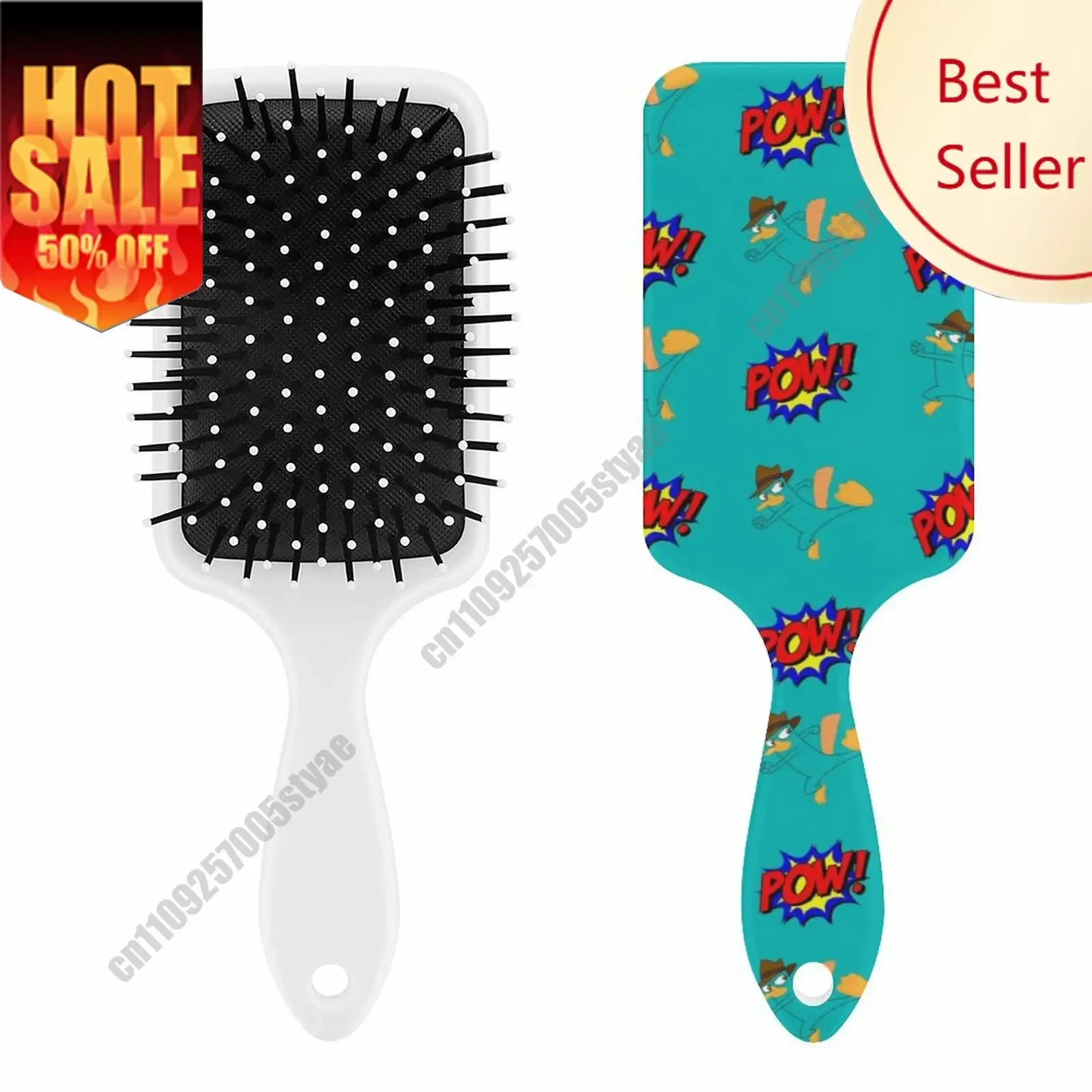 

Perry The Platypus Air Cushion Comb Disney Custom Personalized Custom Air Cushion Brush Custom Printed Design Scalp Massage
