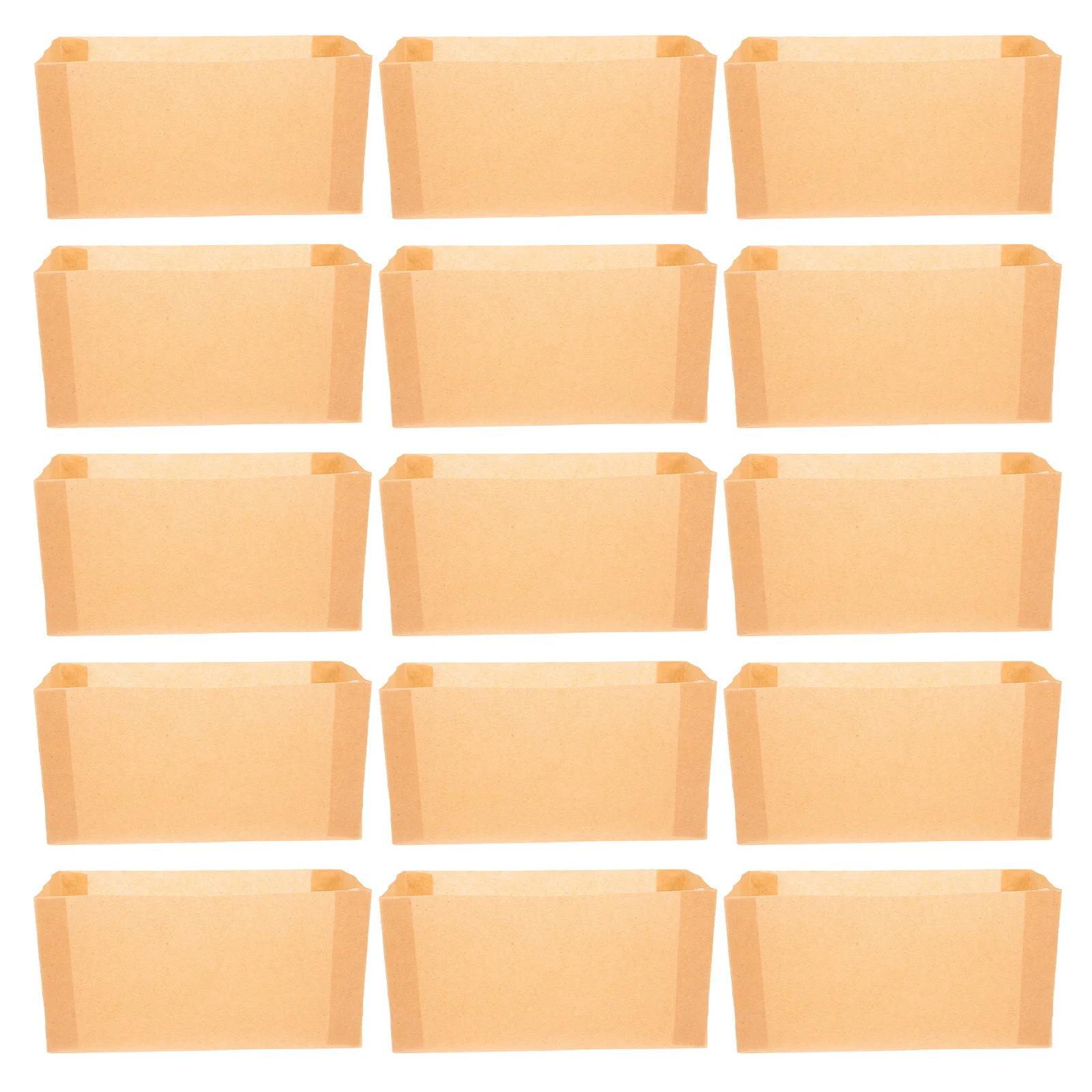 

100Pcs Nonstick Bread Loaf Pan Liners Disposable Parchment Paper Baking Cake Loaf Mold Liners Disposable Food Paper