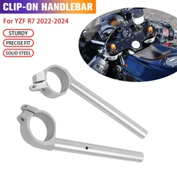R7 Motorcycle Handlebars Grips For Yamaha YZF-R7 YZFR7 YZF R7 2022 2023 2024 Clipon Handle Bars Clip On Handle Bar Fork Tube