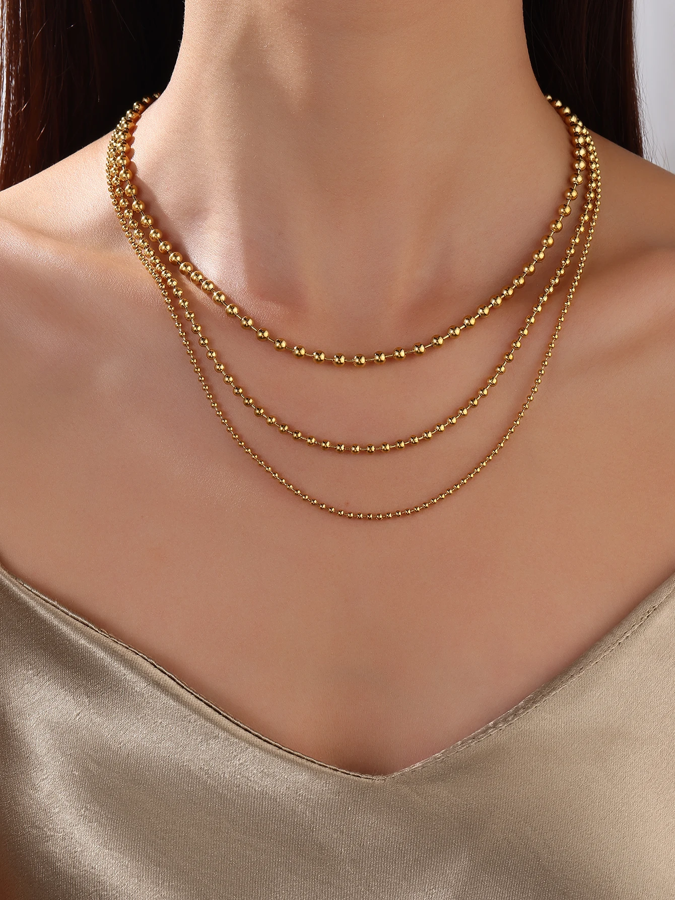 316l-stainless-steel-beaded-chain-necklace-for-women-men-gold-color-round-ball-bead-necklaces-choker-daily-jewelry-gifts