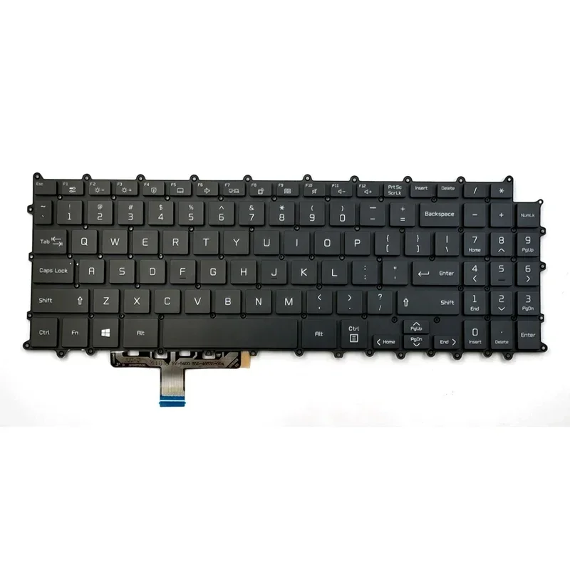 New For LG Gram 16Z90P 16ZD90P 16Z90PD 16Z90PC Laptop Keyboard US Black With Backlit