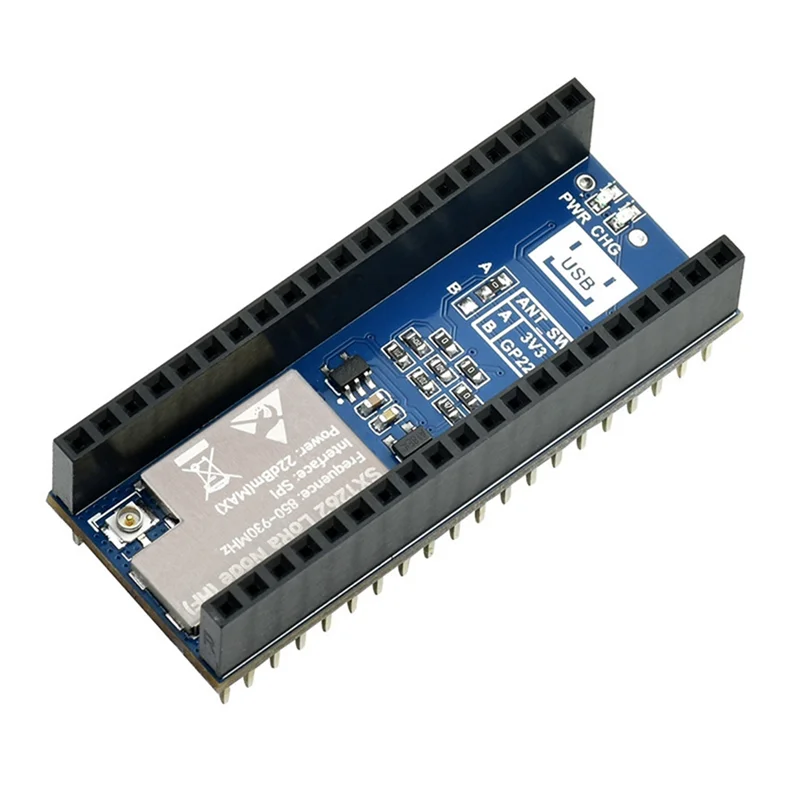 For Raspberry Pi Pico LORA Node Expansion Board SX1262 863-870MHz Expansion Board Module Support LoRaWAN Protocol