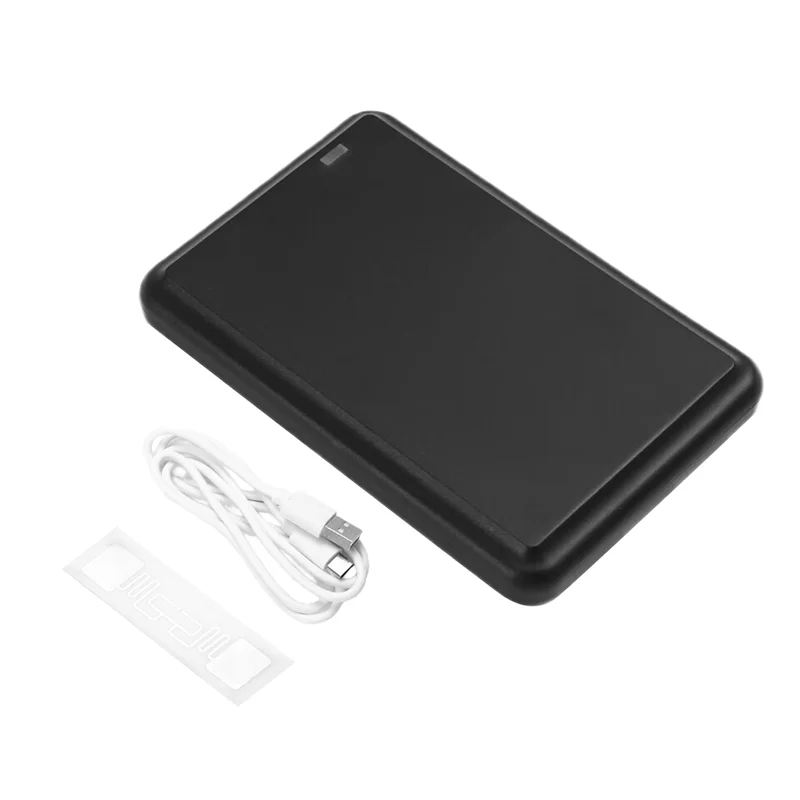 -ABPU USB UHF قارئ العلامات ISO18000-6C 6B 860-960Mhz قراءة الكاتب HID-USB إخراج COM افتراضي قابل للتعديل
