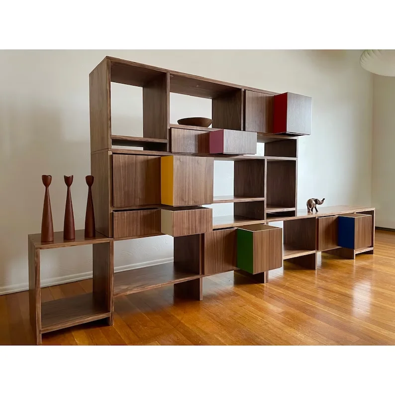 

&c Furniture Storage Wood Mirrored Sideboard Table Mirror Buffet Home Cabinets Wall Corner Console Hotel Hall Living Room
