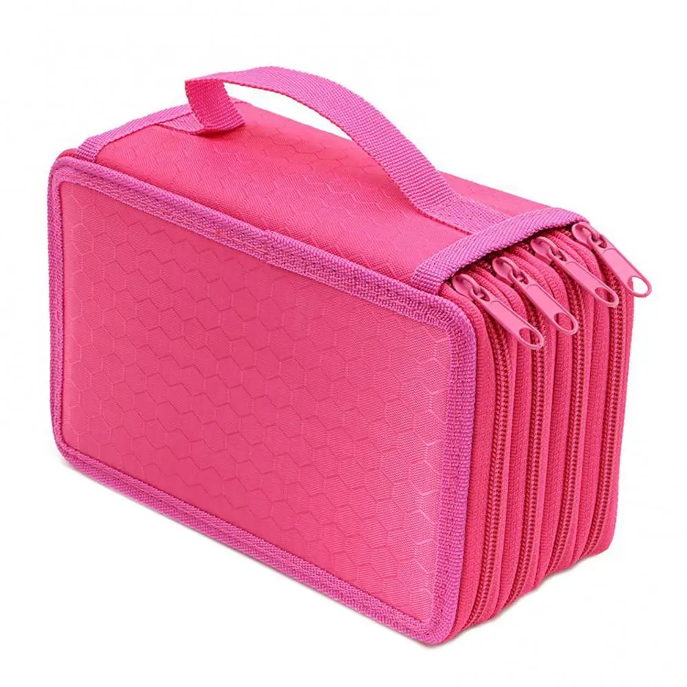 4-Layer مقلمة 72 ثقوب قلم رصاص الحقيبة قلم رصاص حقيبة التخزين منظم قرطاسية حقيبة أقلام رصاص estojo escolar пена1064кольный