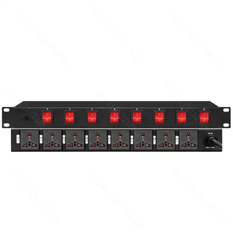 8-way Power Amplifier Equipment Socket Controller