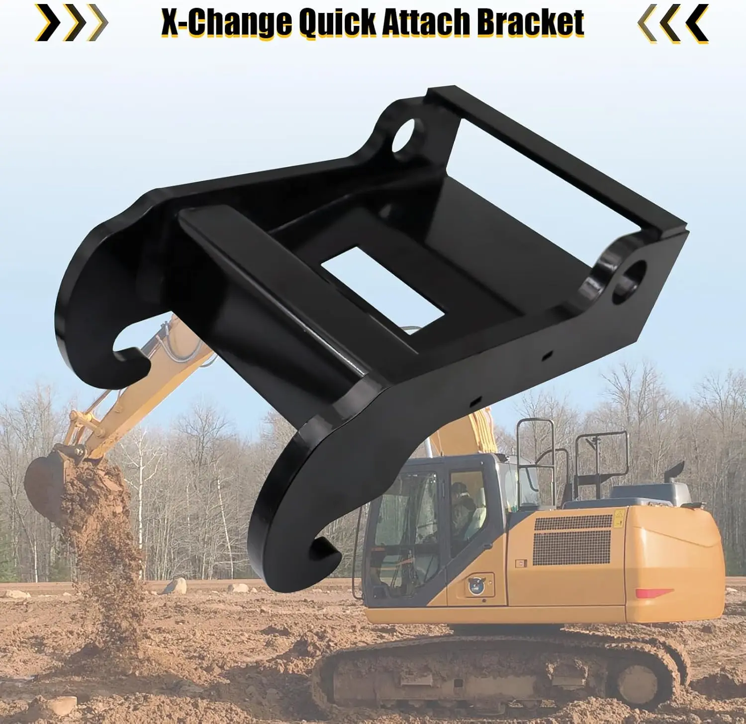 X-Change Koppeling Beugel Quick Change Hitch Mini Graafmachine Attachment Past Bobcat E Serie Modellen Graver USA Gratis verzending