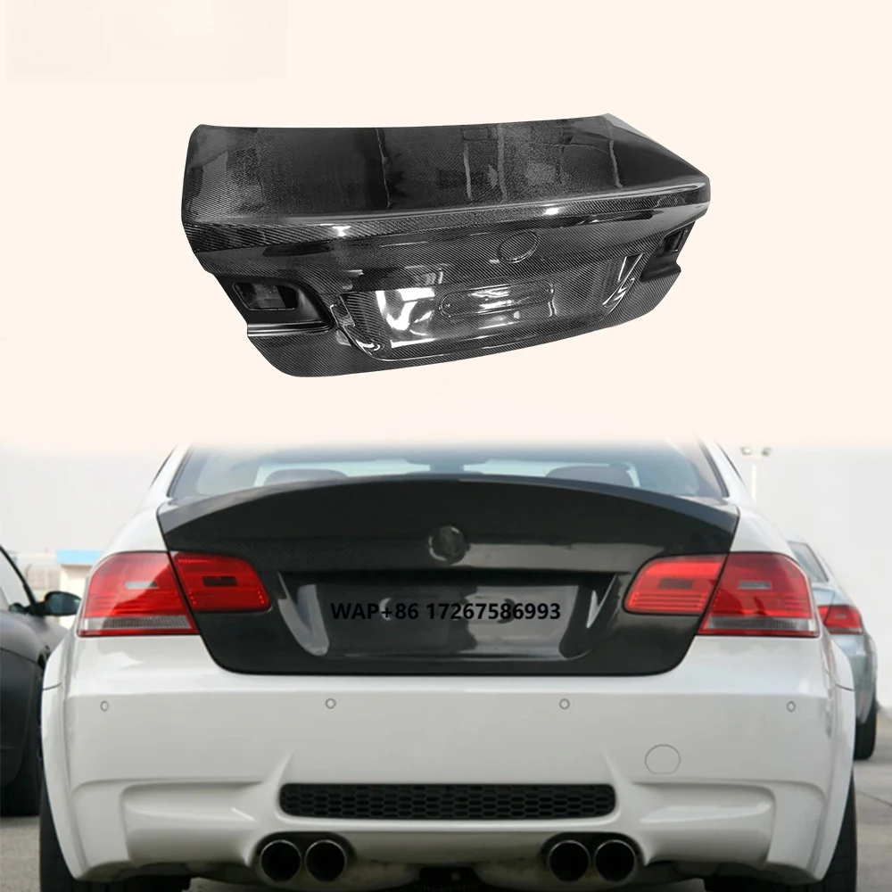 

For 3 Series E92 & M3 06-13 Carbon CS Style Rear Ductail Trunk Boot Lid