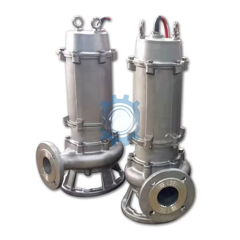 

Submersible Dirty Waste Water Pump Vertical Stainless Steel Sludge Centrifugal Pump Cutter Grinder Water Pump