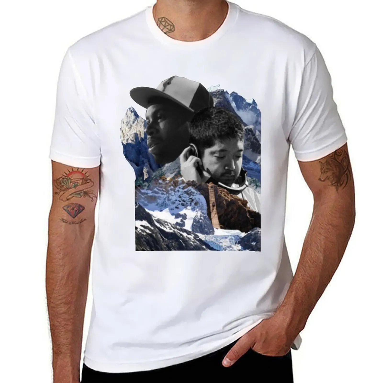 

Dilla x Nujabes T-Shirt man t shirt cotton high quality man t shirts for men casual T-Shirt