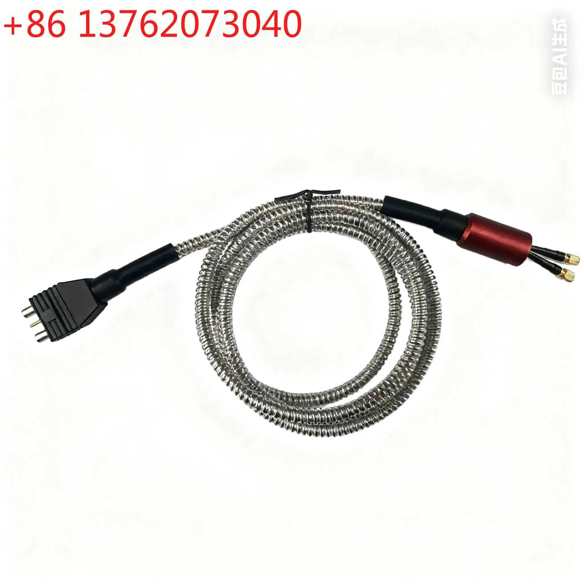 Cabo de aço inoxidável blindado LCMD-316-5B para sonda ultrassônica D790-SM, fabricado pela TMTECK, compatível com o D790-SM original.