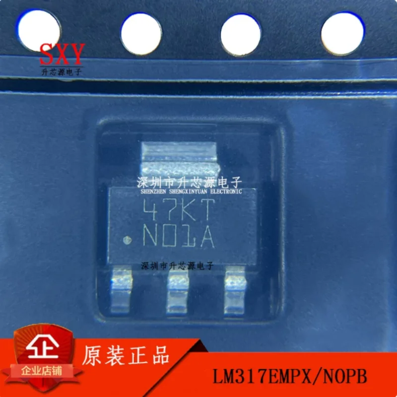 Original LM317EMPX/NOPB LM317SX/MDTX silk screen N01A SOT-223 linear regulator